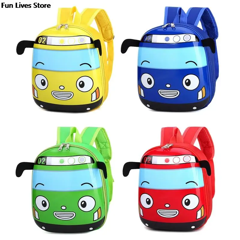 

3D Cute Car Backpack Cartoon Bus Children School Bag Fashion Satchel Kindergarten Kids Backpack Girls Boys Lovely Backpacks New