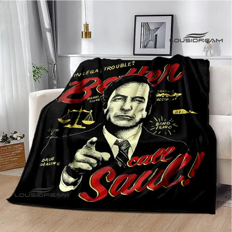 Better Call Saul Printing blankets Warm Flange blanket Soft and comfortable blanket Home travel blankets birthday gift