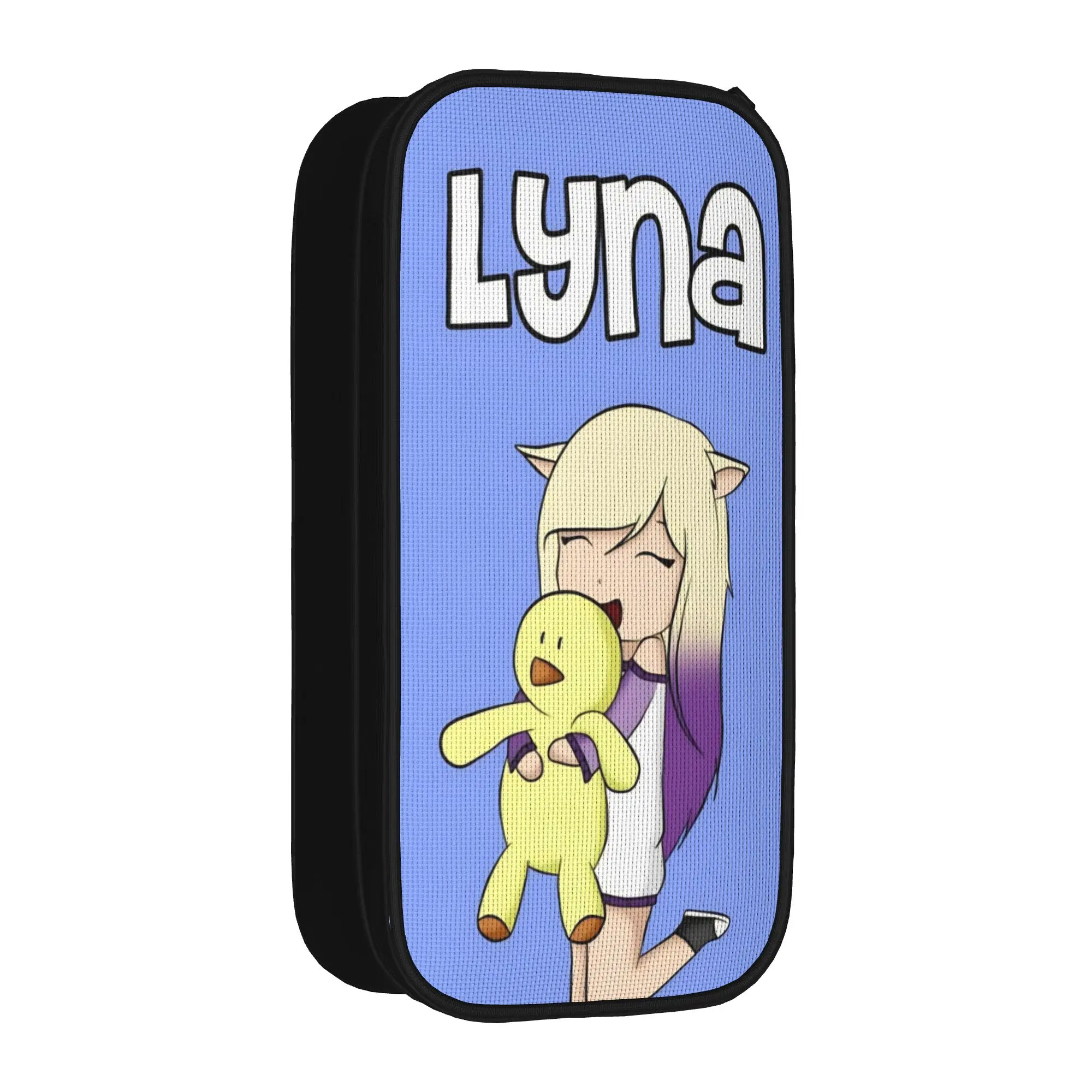Dense Real Mix Collage Lyna Vallejos  Pen Box Double Layer Large Capacity Kids School Supplies  Pencil Case Stationery