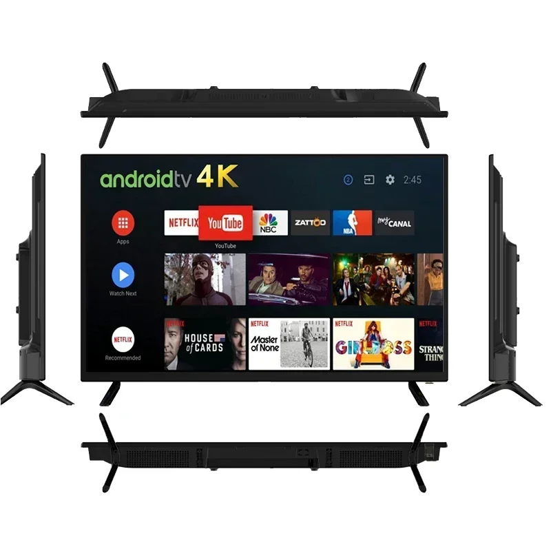 Multiple Sizes Normal Televisions Hdtv Definition 4K Smart Tv 32 43Inch Android Tv Television