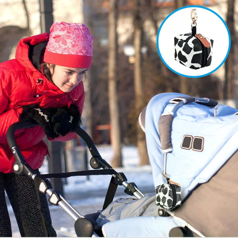 

Baby Pacifier Case With Clip, Baby Pacifier Holder Pouch Box For Diaper Bag, Holds 2 Pacifiers For Travel Outdoor Activities