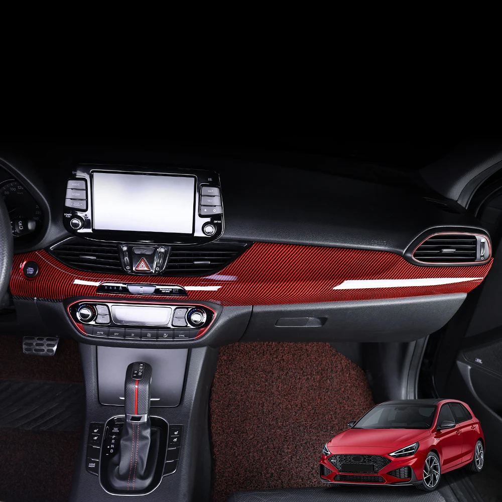 

LHD/RHD For Hyundai I30/I30 N 2017-2025 Car Tuning Car Dashboard Decorative Cover Trim Accessories Interior Gauges Accessories