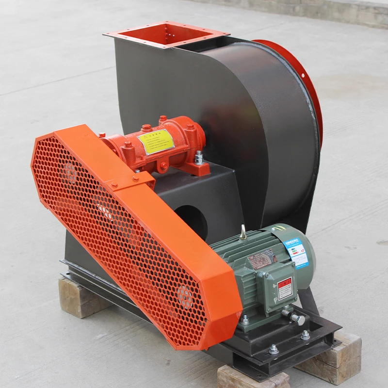 الصين مصنع مخصص التيار المتناوب/تيار مستمر مروحة الطرد المركزي للتهوية الصناعية العادم تدفق الدقيق مطحنة مروحة نفخ الغبار #4