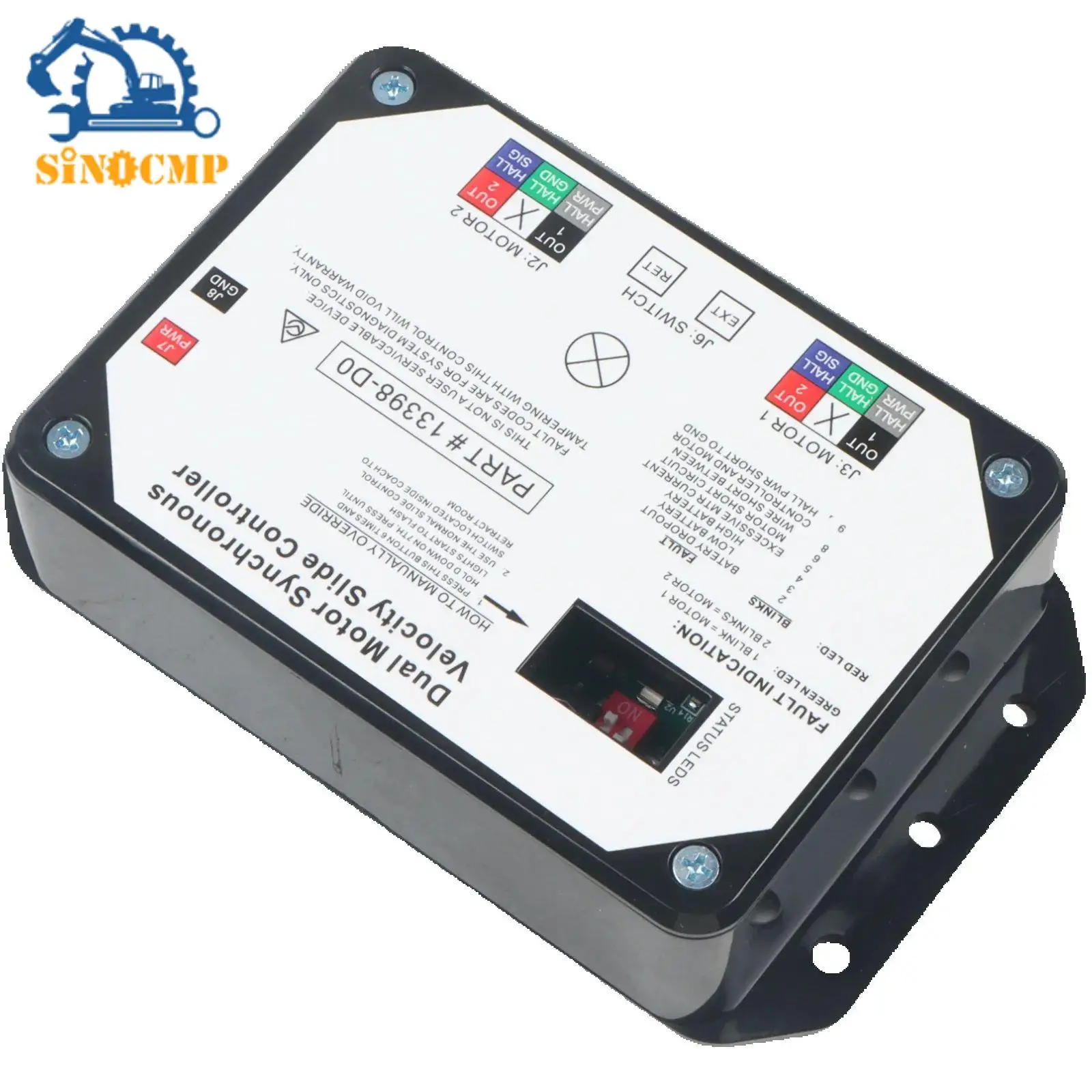 Dual Motor Synchronous Velocity Slide Controller 13398-D0 FOR Lippert RV In-Wall Slide-Out Motor Control