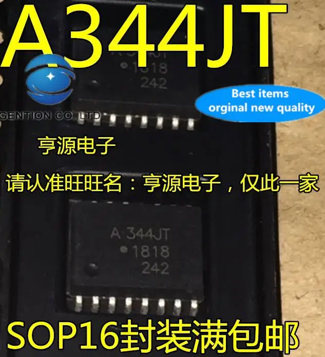 

10pcs 100% orginal new in stock Photocoupler A344JT ACPL-344JT High Speed ​​Coupler SOP16