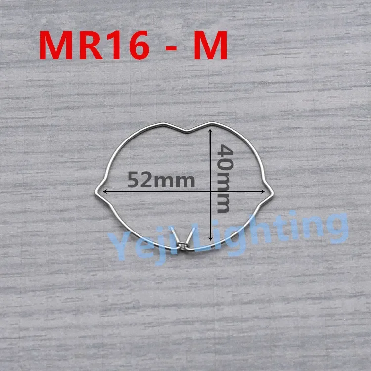 MR16 MR11 lamp cup spring clip Circular round for downlight Spotlight Fixed clip lighting accessories diy