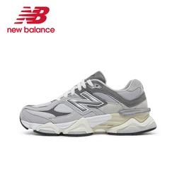 Original New Balance NB 9060 Non-Slip Lightweight Sports Casual Shoes Light Grey Men's and Women's Unisex Sneakers U9060GRY