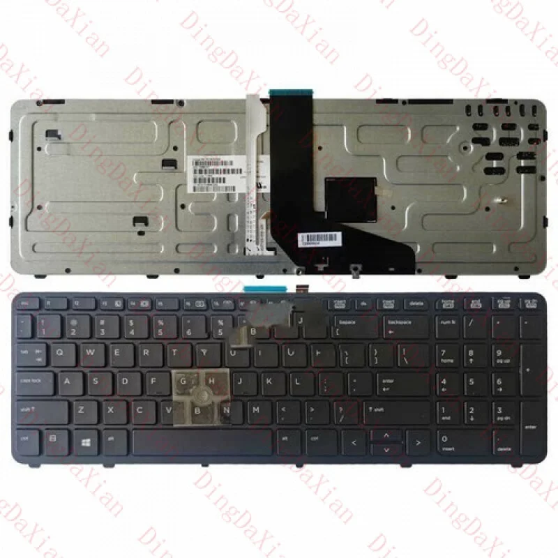 

LL для HP ZBOOK 15 17 G1 G2 клавиатура с подсветкой и указателем США 733688-001