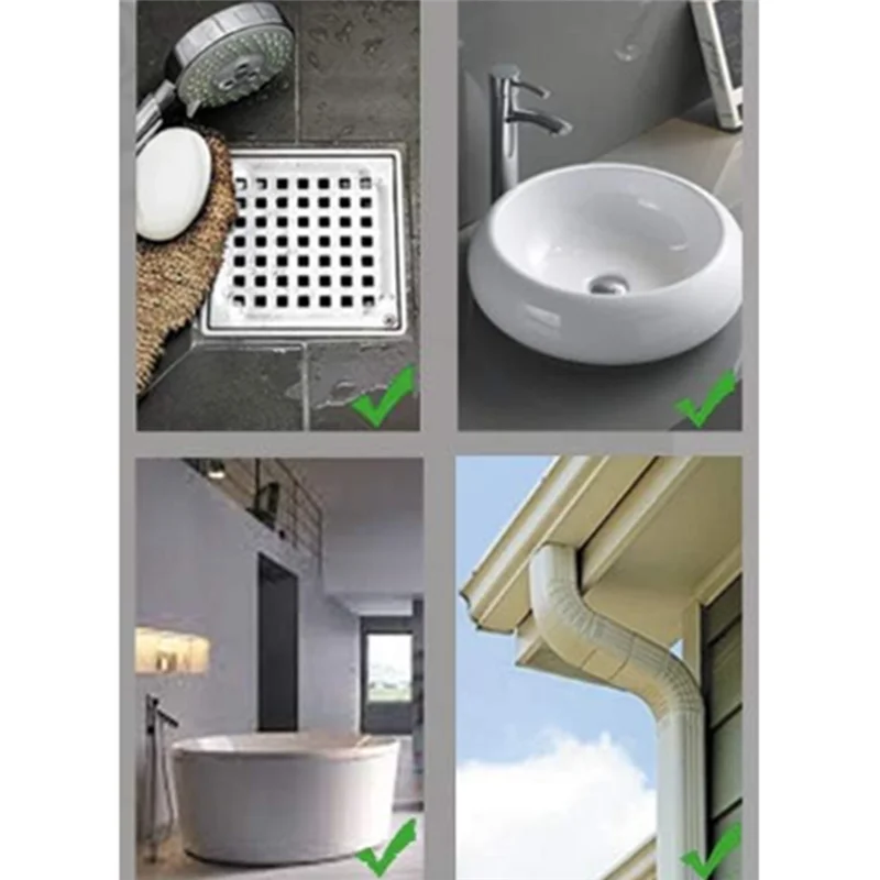 Ślimaki do odpływów AC62 z adapterem do wiertła, wytrzymały, elastyczny wąż do rur, ręczny lub elektryczny do kuchni, łazienki.