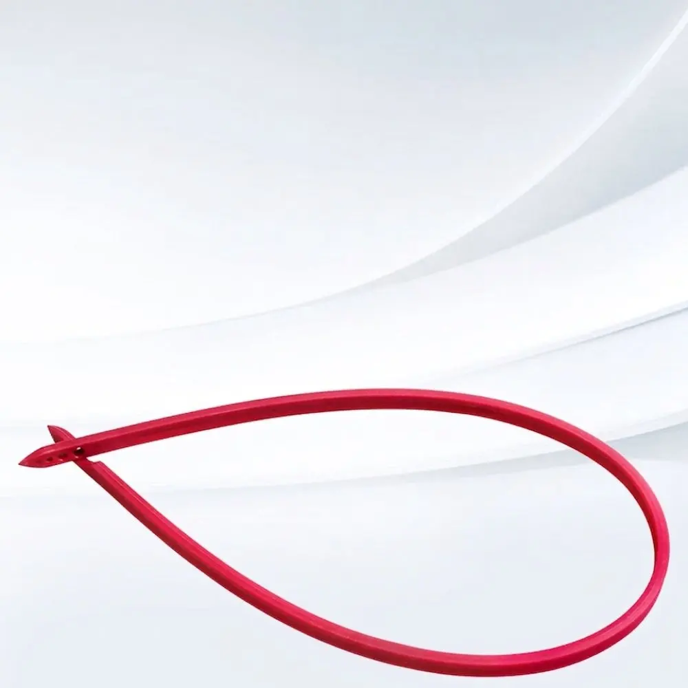 Car Internal Wiring Guide Tool Red Cable Puller For Stereo Dashcam Navigation Harness Installation Accessory Wire Threading