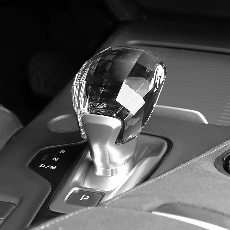 for Infiniti QX50 QX55 2018-2023 Car Modification Shift Head Touch Crystal Shift Knob Automotive Interior Accessories Gear Lever