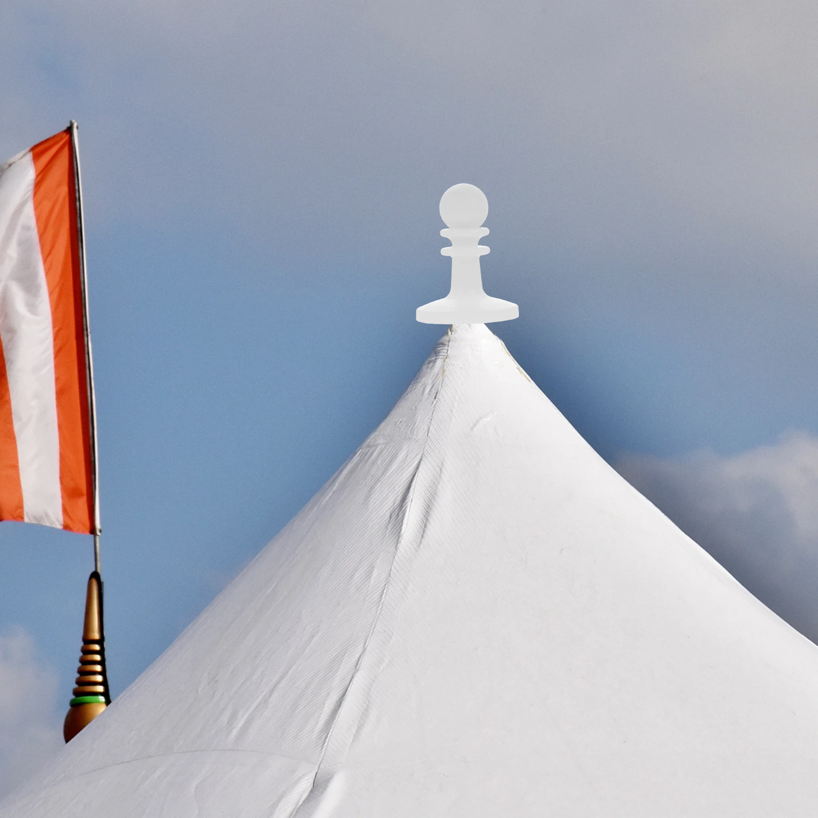 

4pcs Protection Cap Tent Pole Insulated Cover Outdoor Camping Safety Hat Durable Plastic Rainproof Anti-Cap For Canopy