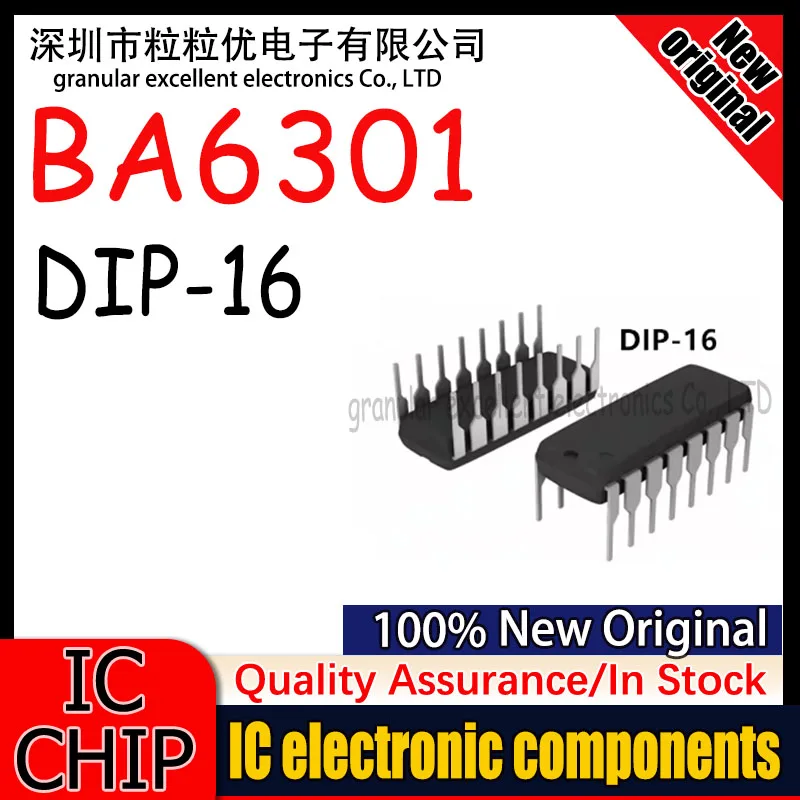 

(5piece) 100% New BA6301 DIP-16 Chipset