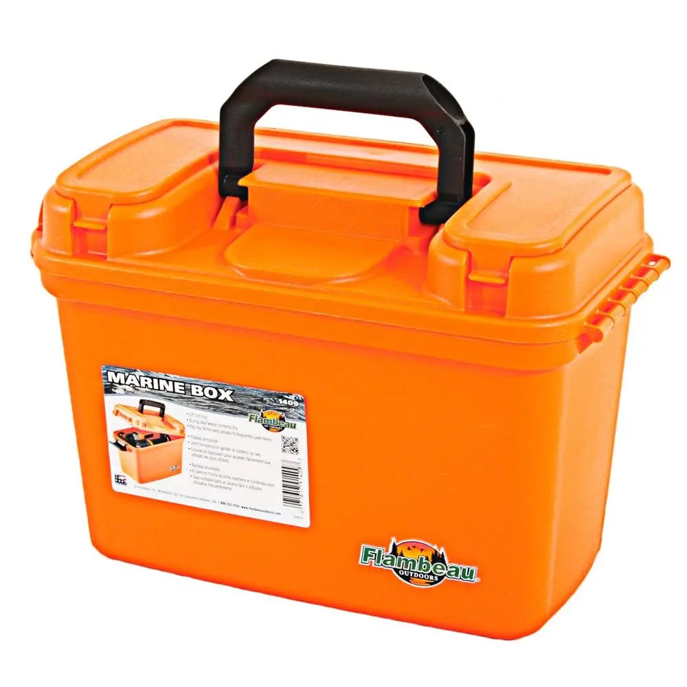 

Outdoors 1409 Marine Dry Box, 14"", Orange