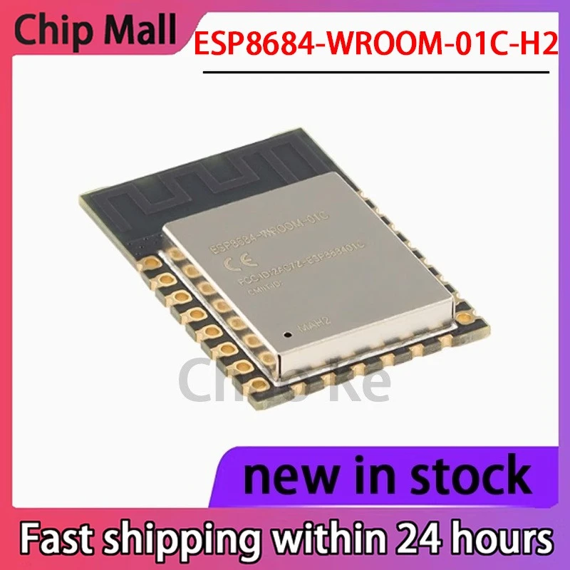 1PCS ESP8684-WROOM-01C-H2 32-bit RISC-V MCU 2.4GHz Wi Fi Bluetooth