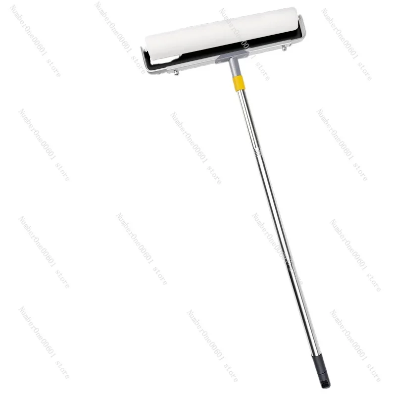 16 -Inch Ultra -Fine Fiber Drum Brush Hot Melting Corrosive Tong Paint Lax Paint Tray Brushing Wall Brushing Tool