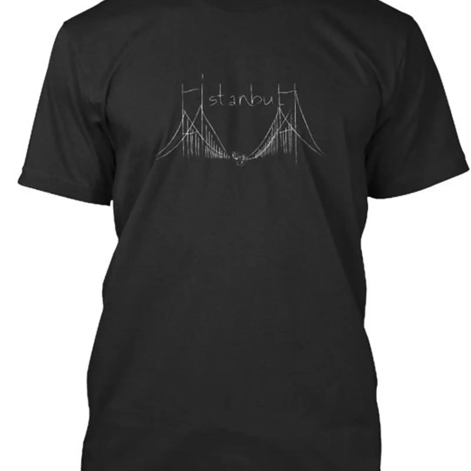 Camiseta TACSRI Istanbul The Bridge Hecha en EE UU Talla S a 5XL vintage Washed graphic Slightly Versatile Stretched