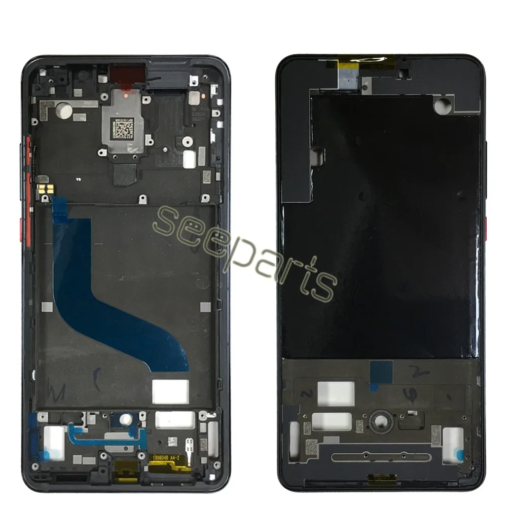 For Xiaomi Redmi K20 Pro Middle Frame Rear Bezel Plate Chassis Housing For Xiaomi Mi 9T Pro Back Frame Replacement Parts