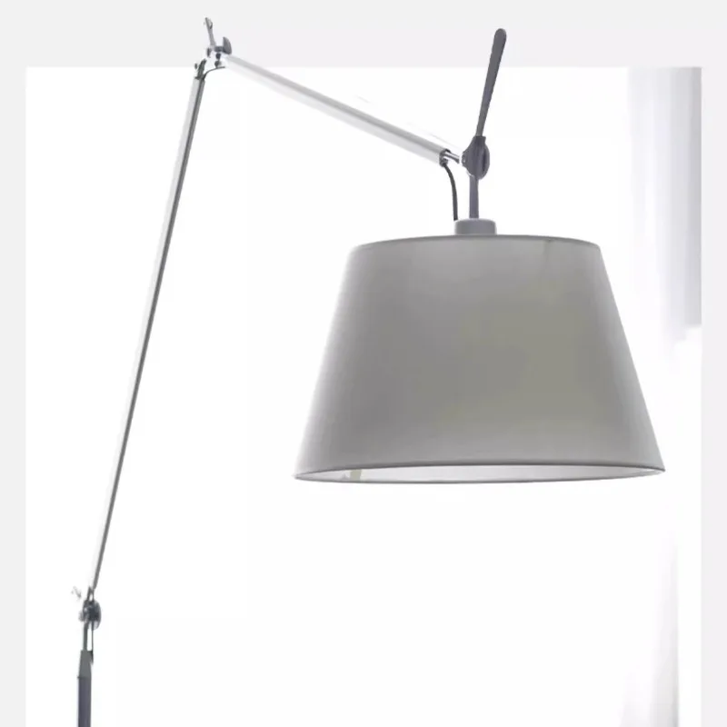 rocker fishing lamp floor lamp living room sofa next to the high-end bedroom atmosphere floor lamp adjustable