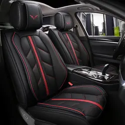 Leather Car Seat Cover For Mitsubishi L200 Carisma Eclipse Cross Pajero 4 Sport ASX Lancer Outlander 3 XL Space Star Accessories