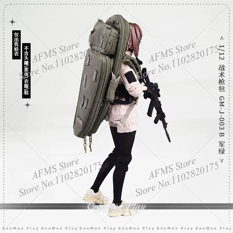 GOOMOO PLAY GM-J-003 1/12 Scale Collectible Figure Military Tactical Gun Pack Backpack Fit 6Inch Action Figure Soldier Body