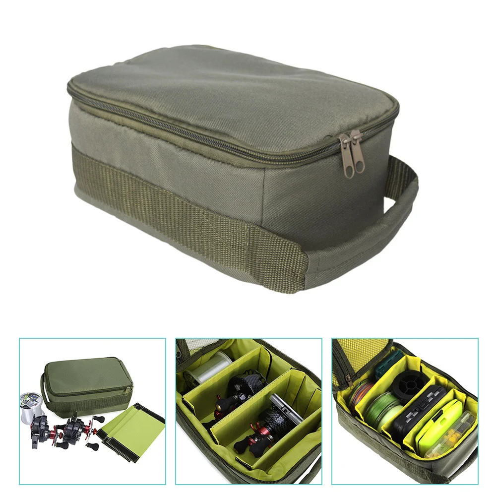 

Professional Fishing Reel Case Wear-Resistant Lightweight Storage Bag Portable Tackle Box Bag Fishing Gear Accessories