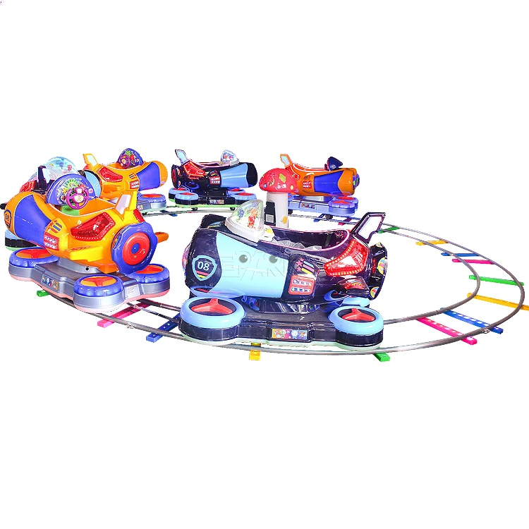 Customizable amusement park facilities, children's outdoor train tracks, electric