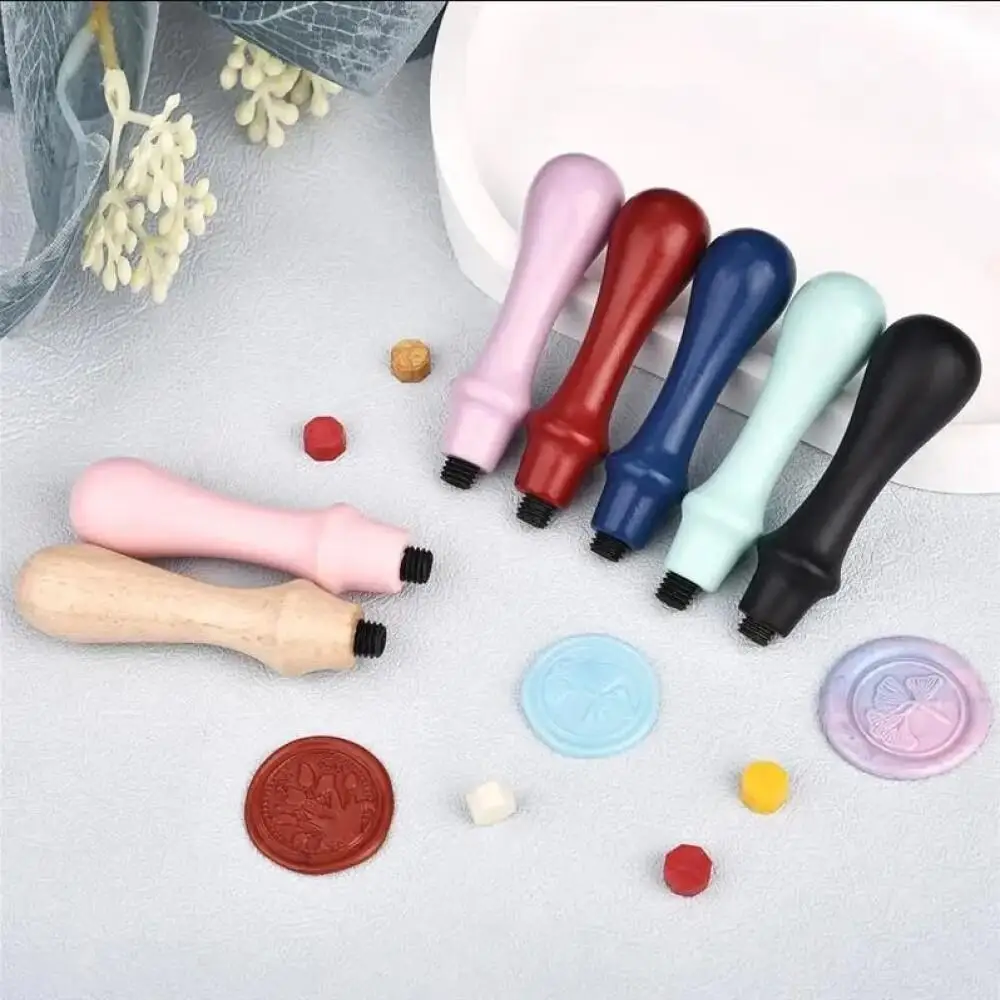 Initial Letter Custom Wax Seal Stamp Personalized Wreath Logo Design Sealing Wax Stamper for Diy Wedding Envelope Card Decor