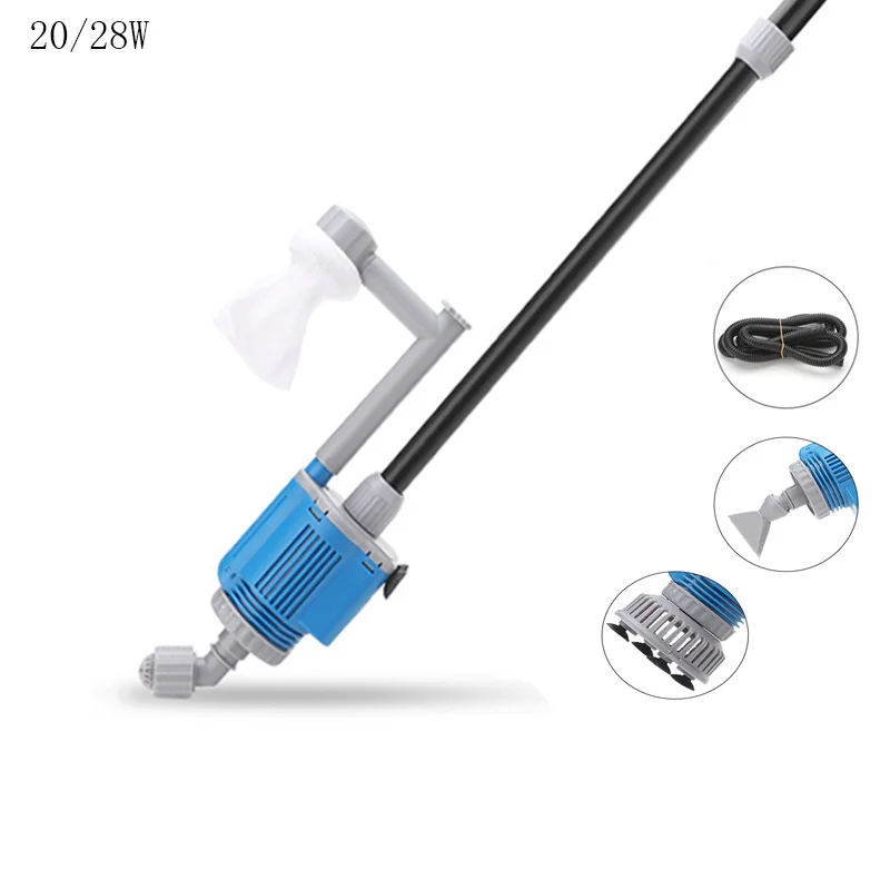 Aquarium Electric Water Changer Circulating Filter Water Pump Gravel Cleaner Sand Washing Machine Siphon Filter Pump Accessories