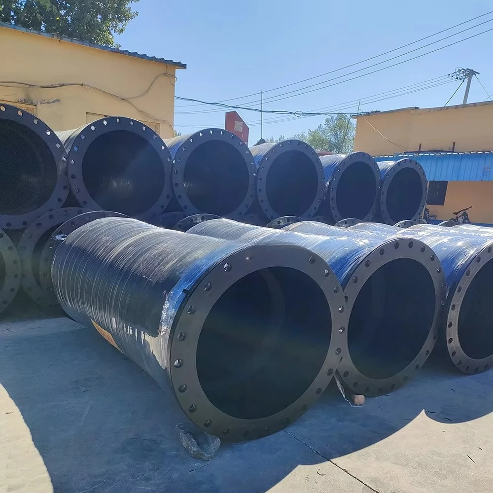 Armoured Type Flexible Rubber Strong Pipe for Mud Suction and Discharge Dredging Rubber Hose - view 3