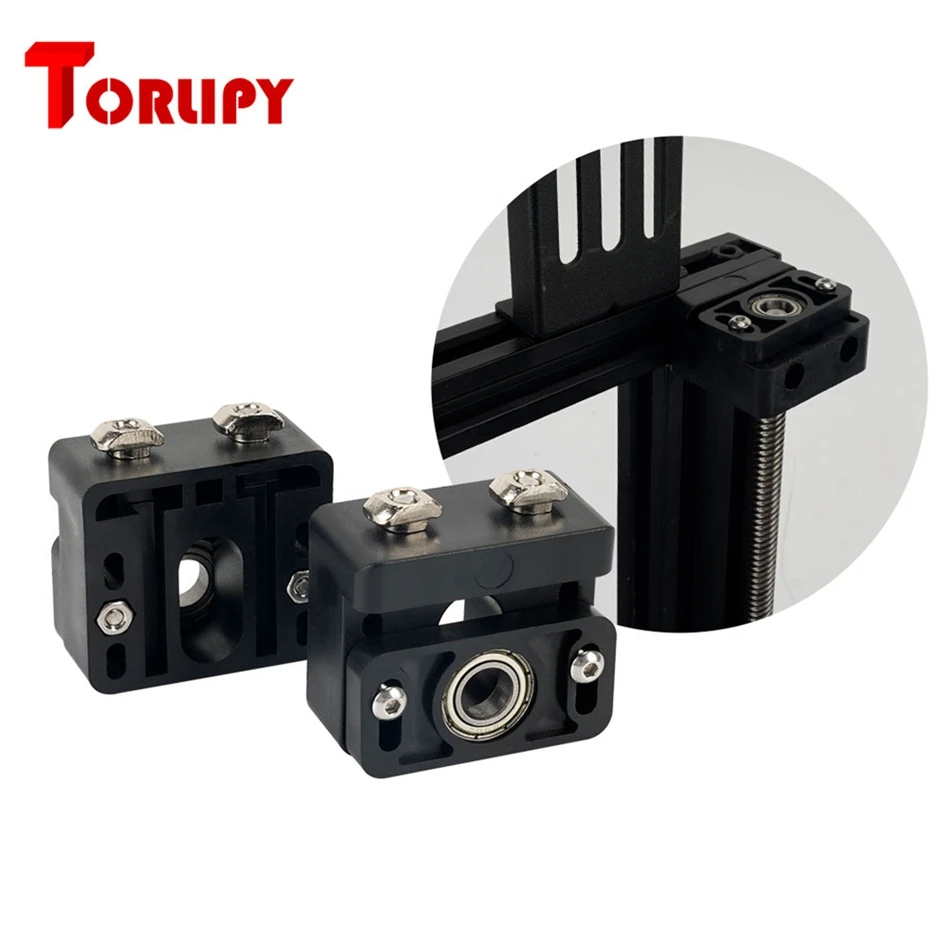 Torlipy 3D Printer Z-Axis Lead Screw Fixed Block Z-Rod Top Mount Holder For Ender 3 V2/3 Pro CR10 CR10S With Allen Wrench Kit