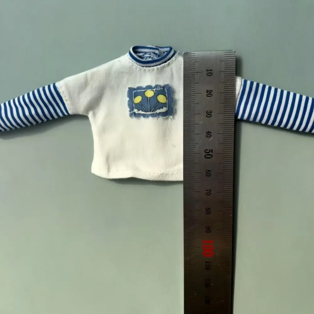 DIY اليدوية الأزياء شريطية قميص 6 أنماط DIY هدية قمم تي شيرت ملابس غير رسمية قمصان لدمى بليث #5