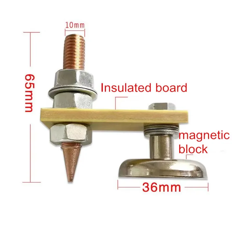 

Strong Magnetic Grounding Artifact Grounding Wire Welding Machine Clamp Welding Machine Magnet Strong Iron Head Fixed