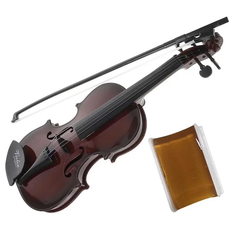 

1 Set of Musical Instrument Toy Violin Adornment Realistic Violin Ornament Photo Prop Decor Music Instrument Plaything 2025 NEW