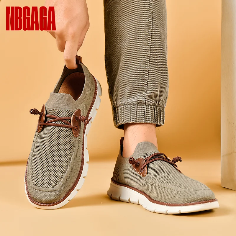 

Fashion Men's Casual Shoes Breathable Athletic Sneakers For Outdoor Sports Slip-On Shoe Lightweight Comfortable Large Size Shoes