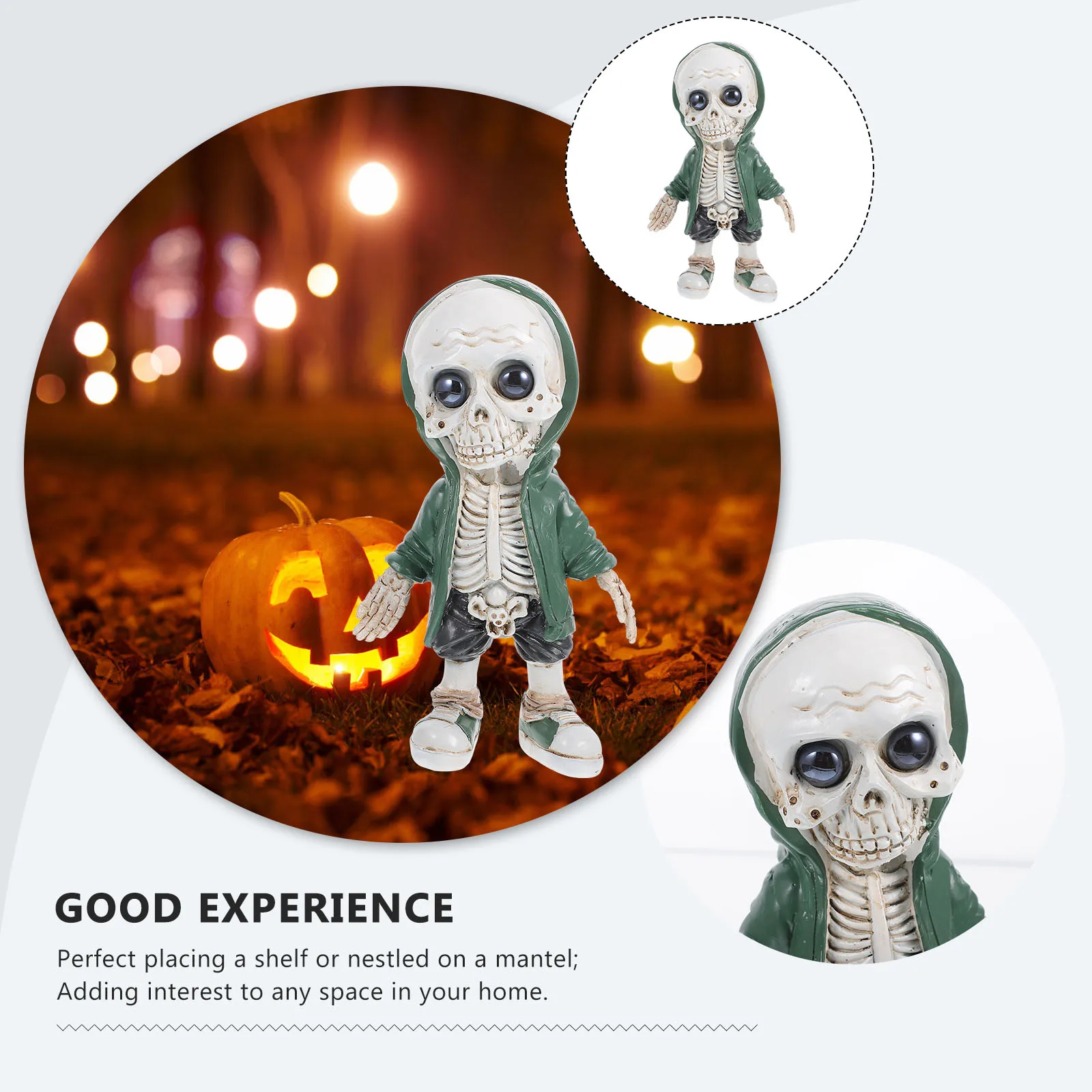 

Figurine Halloween Statue Ornament Decor Desktop Car Ornament Statue Home Decoration