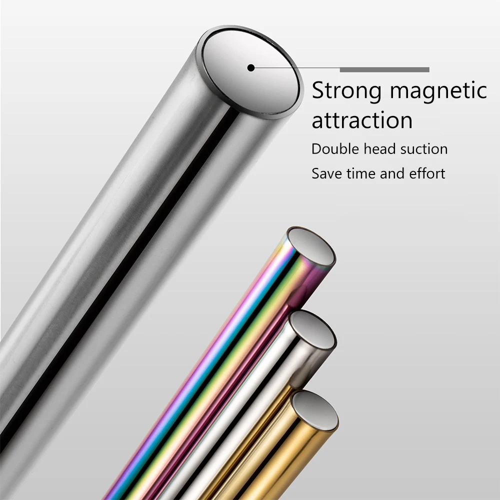 Professional Cat Eye Nail Magnet Stick​​ Double Head ​360° Rotatable Design​​ ​​UV Gel Polish Magnet Tool​​ Cylindrical