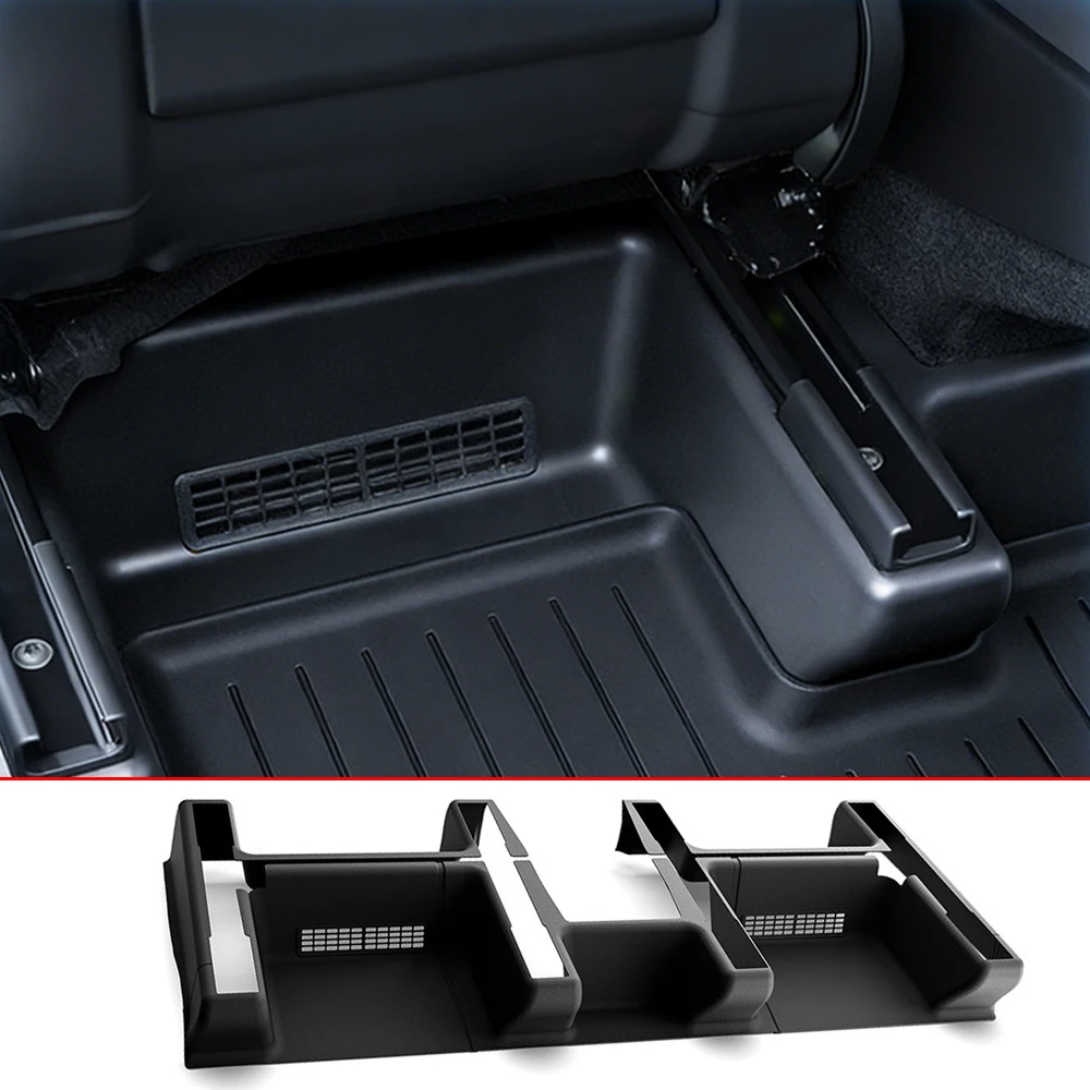 5/7PCS Seat Slide Rail Pad Cover for Tesla Model Y Juniper 2025 2026 Underseat Protector Seat Track Cover Mat Travel Accessories