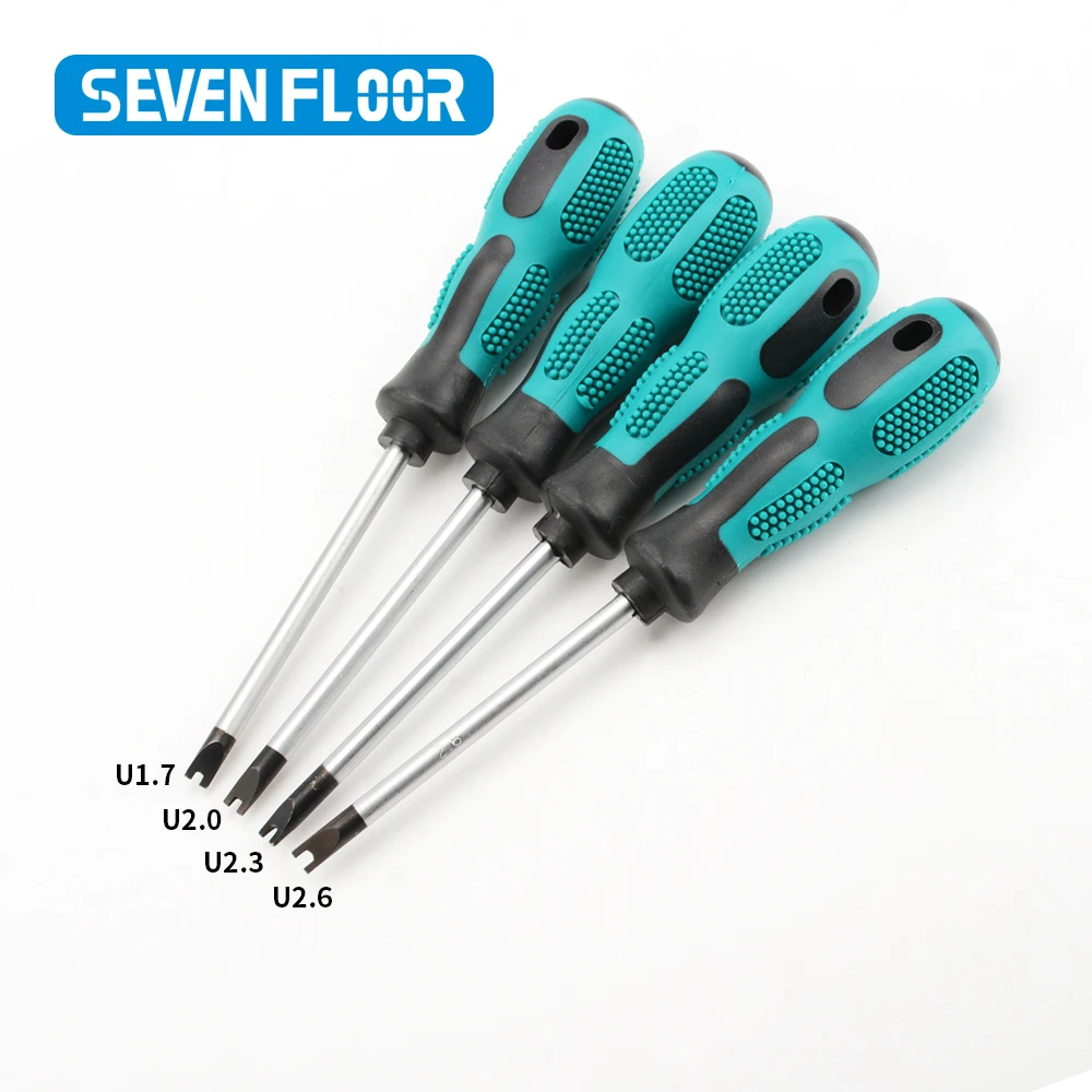 1PC Irregular H-shaped Screwdriver Irregular Professional Hand Tool U-shaped Repair Screwdriver U1.7 U2.0 U2.3 U2.6 Household