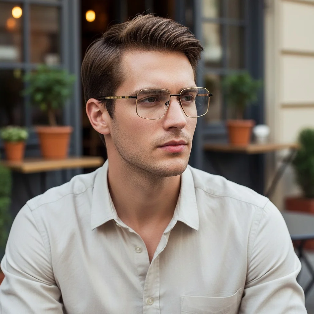 Ultra-light Frame + Anti-slip Temple, Comfortable To Wear For Long Periods Without Pressing The Nose Car Glasses6010
