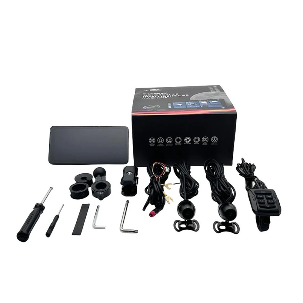 6.3 Inch Android 12 Touch Screen Motorcycle Smart Player Supports