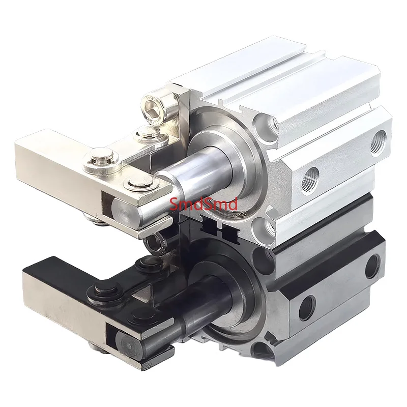 Lever Cylinder Pneumatic Cylinder Compression Downward Pressure Bore 25/32/40/50/63/80/100 Clamping Rocker Arm Fixture XJGL