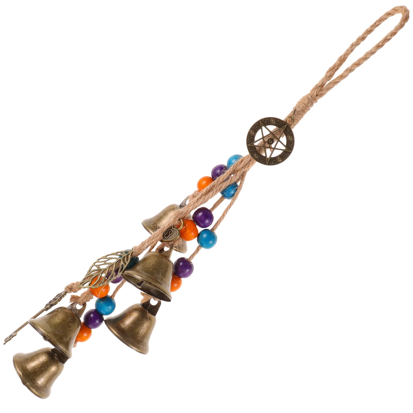 

Witch Bell Wind Chime Door Knob Hanging Metal Wind Bell Ornament Decorative Outdoor Indoor Protection Decoration