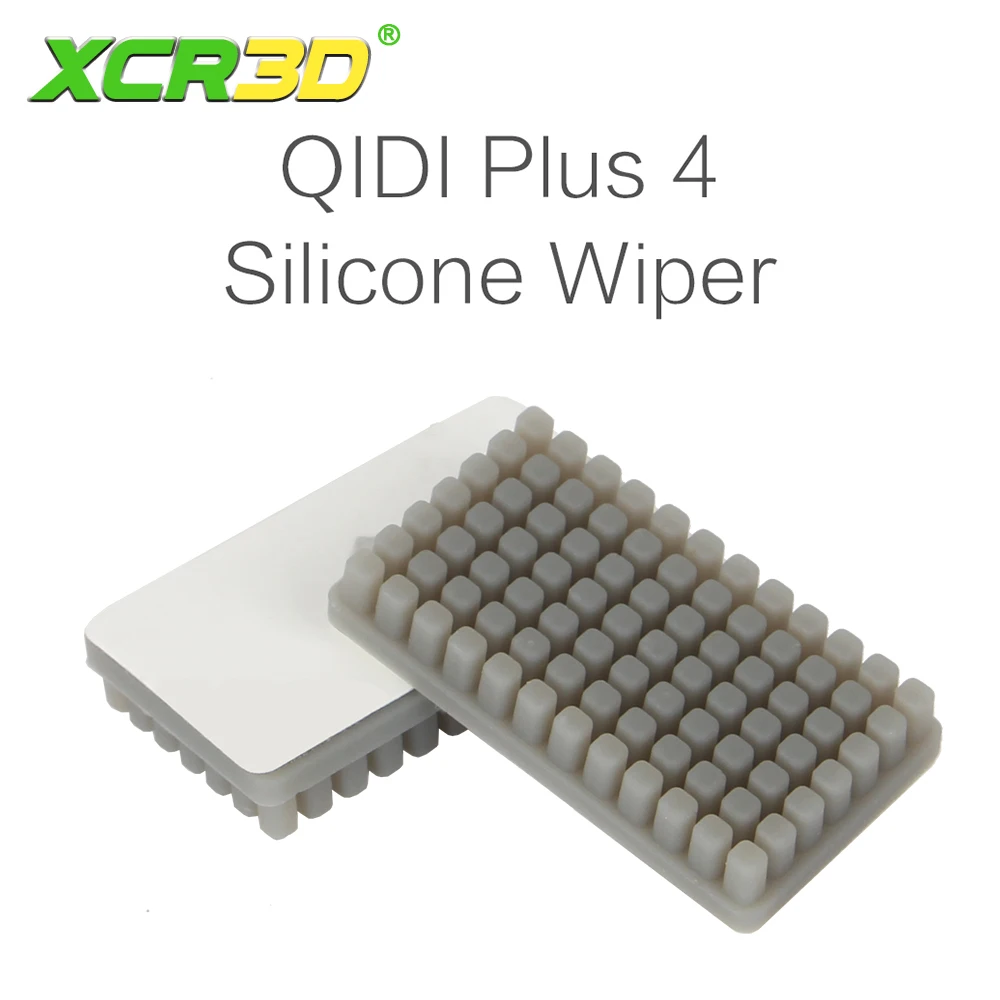 3D Printer Parts Nozzle Silicone Brush for QIDI Plus 4 Nozzles Wiper Brush Scrubbers Print Head Cleaner Printer Head Wiping