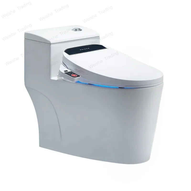 Smart Toilet Cover Plate With Remote Control Constant Temperature Instant Heating Warm Air Drying Seat Seat Ordinary Toilet Comb