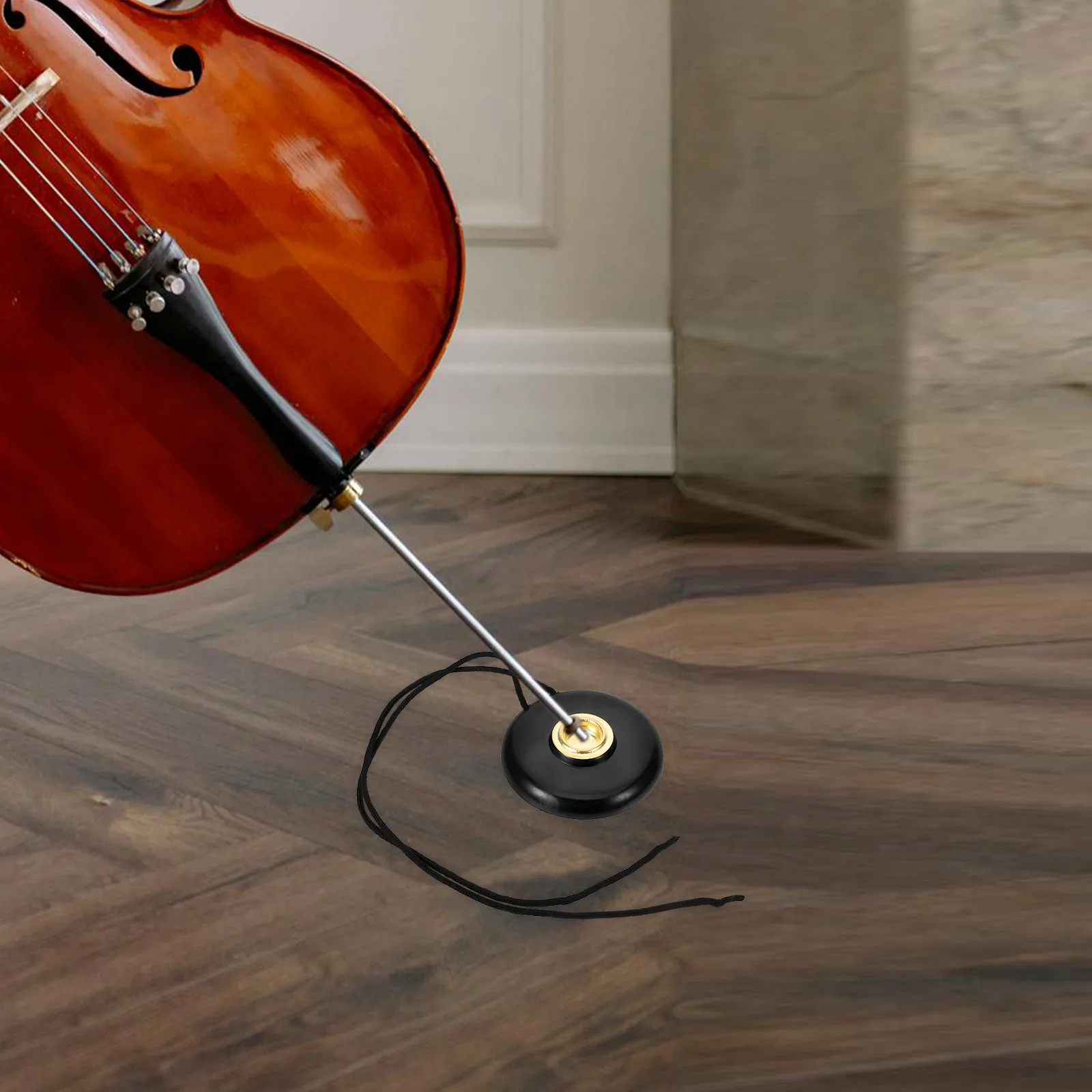 

Anti-slip Mat for Cello Skid Non-slip Endpin Stopper Nonslip Iron Bass Protector