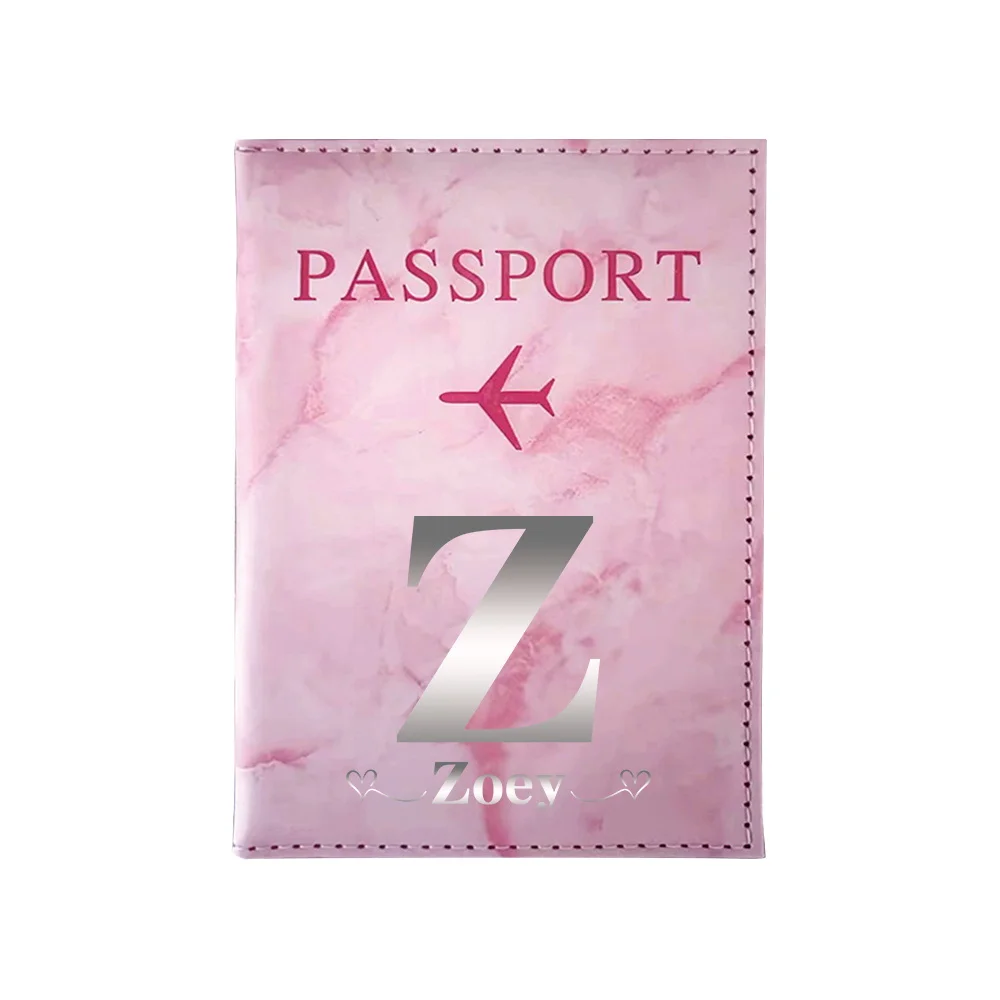 اسم مخصص غطاء جواز سفر تصميم خمر حامل تذكرة الهواء المحمولة الكلاسيكية بطاقة الائتمان جواز السفر حقيبة التخزين #4