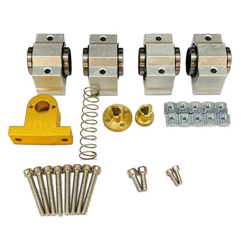 

A76K Mount Kit For Z Axes Slide Table, Drawer Track Guide For 3018 Plus Engraving Machine-Adjustable Mounting System Stable