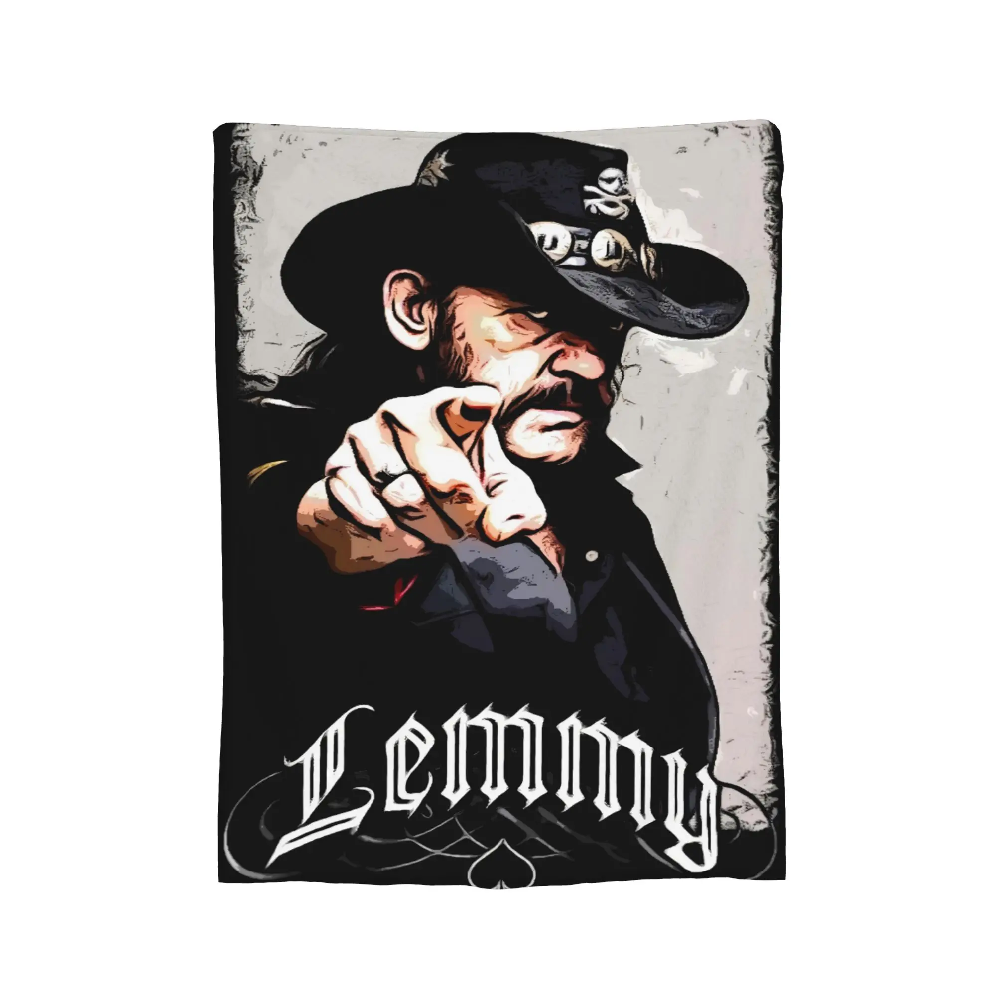 Customize Lemmy Image Coolness Flannel Blanket, a Comfortable and Eye-catching Living Room Blanket, Office Blanket, Home Blanket