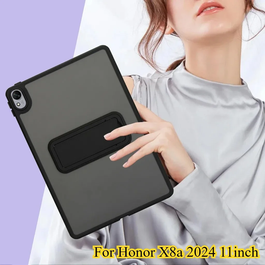 

NEW Matte Frosted Anti-bending Case for Honor Pad X8a 11 Inch 2024 AGS6-W09 HUAWEI MatePad SE11 11.5 S Tablet Shell with Bracket